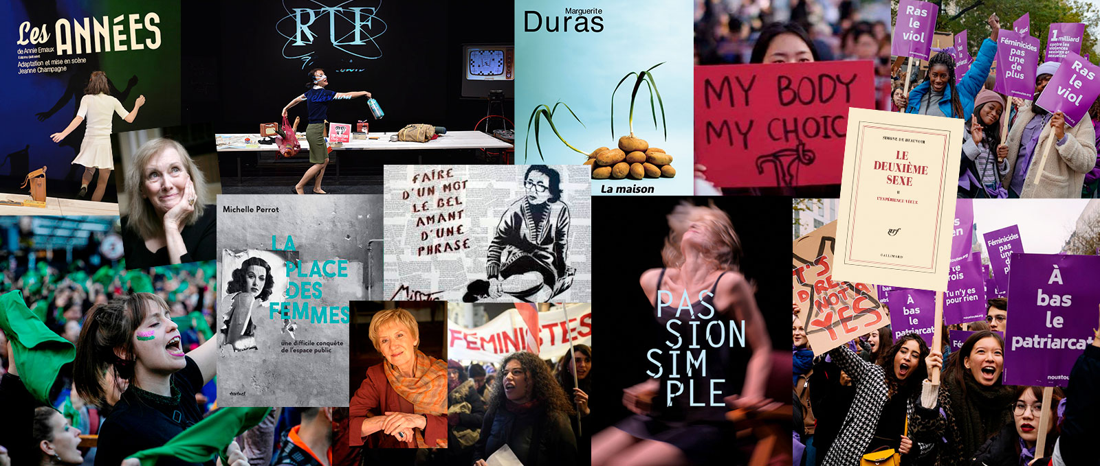 Fragments de vie de femmes de théâtre Evènement 2021/2022 Partir du passé, penser le présent,ouvrir vers l'avenir…